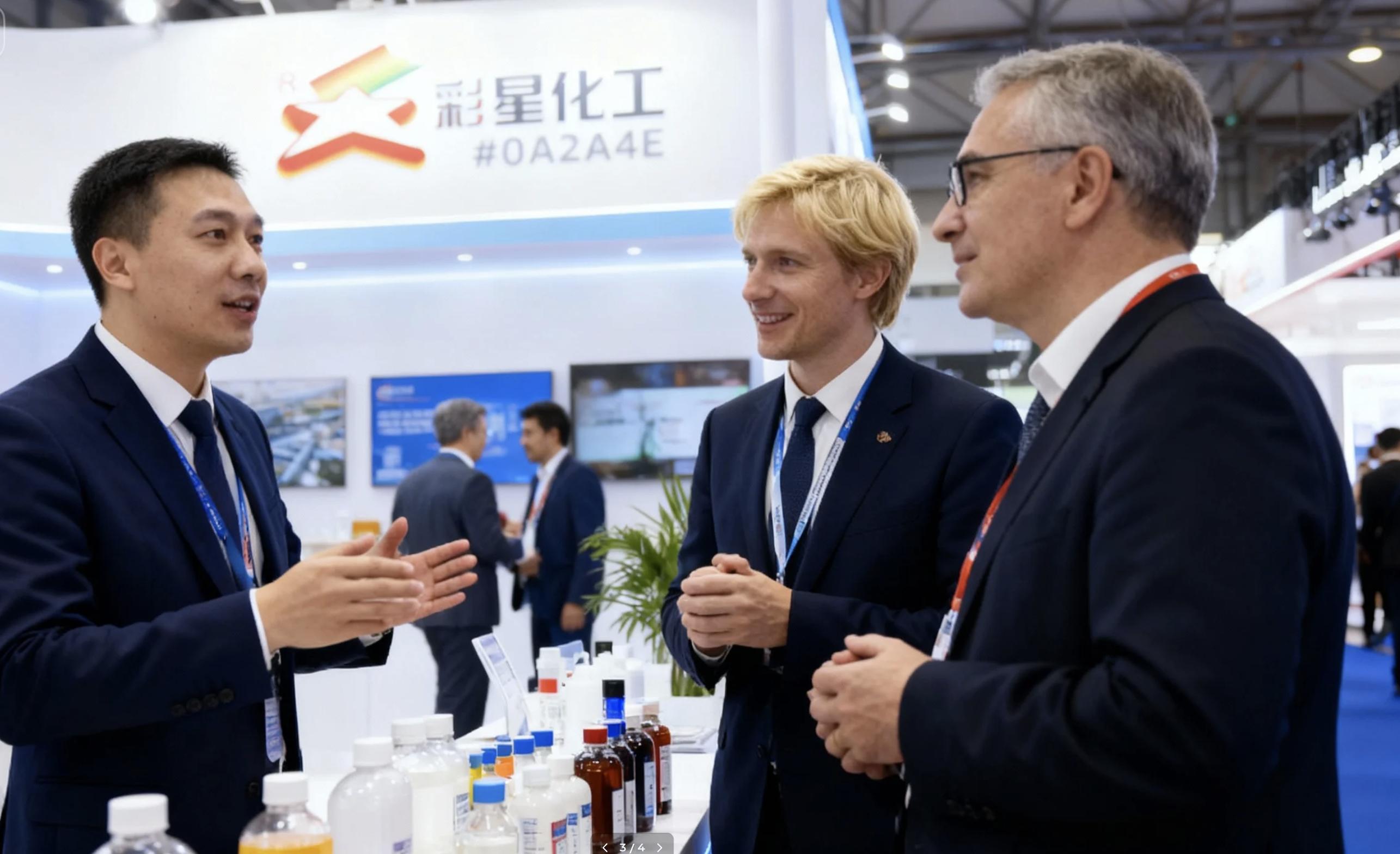 彩星化工亮相德国汉诺威工业博览会